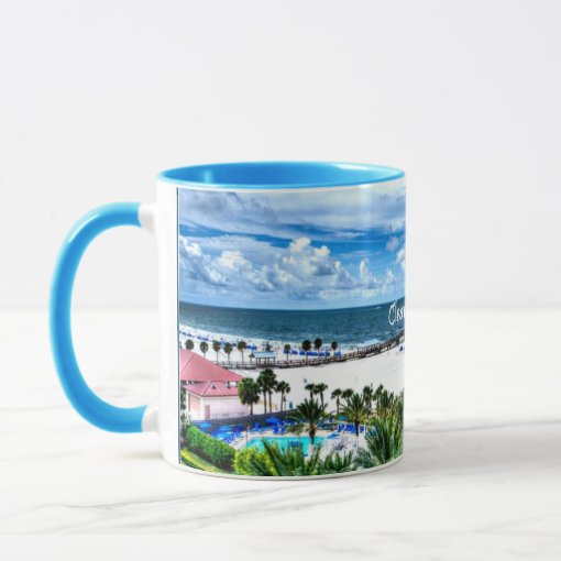 Clearwater Beach, Florida, vacation destination Mug Zazzle