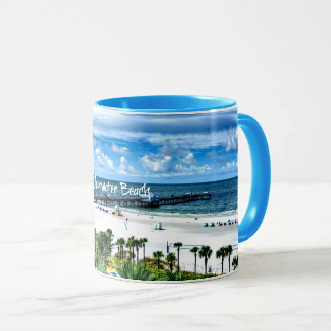 Clearwater Beach, Florida, vacation destination Mug Zazzle
