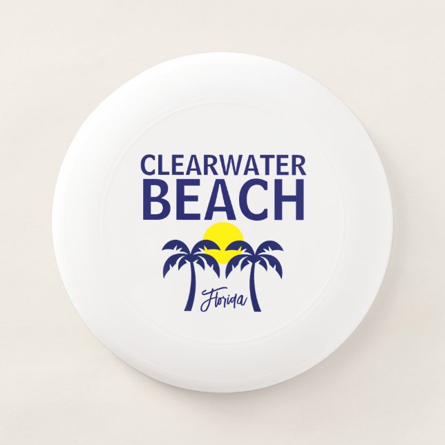 Clearwater Beach Florida Wham-O Frisbee (Front)