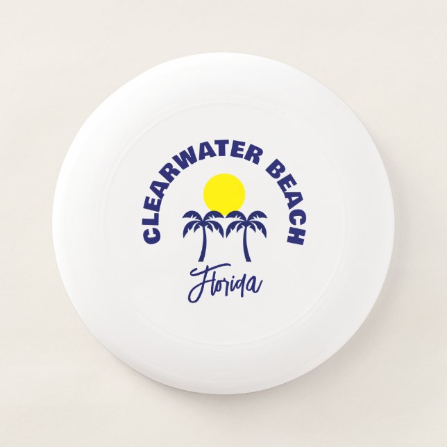 Clearwater Beach Florida Wham-O Frisbee (Front)