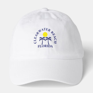 Clearwater Beach Printed Baseball Hat