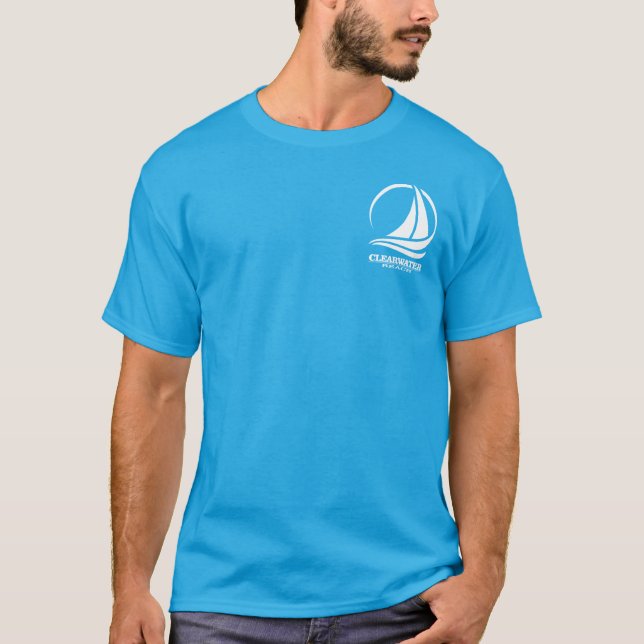 Clearwater Beach (sea turtle) T-Shirt (Front)