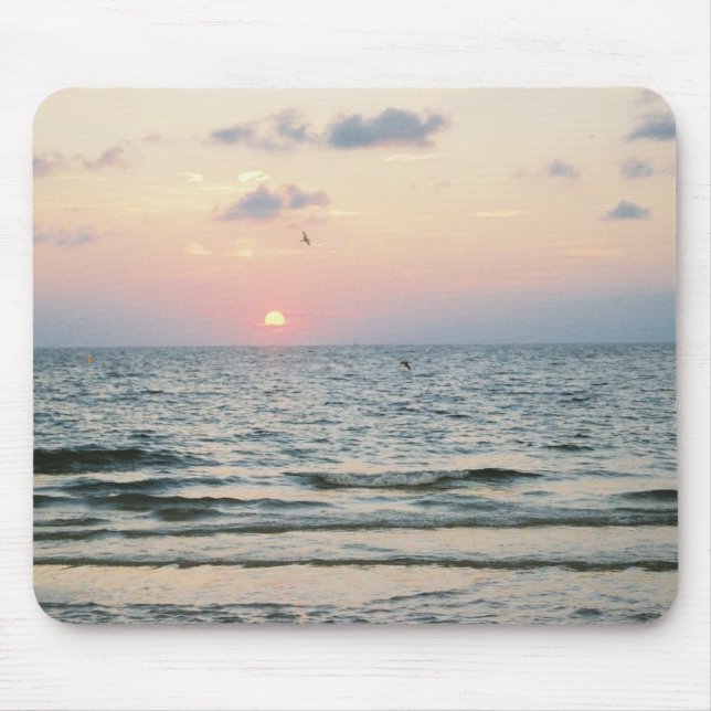 Clearwater Beach sunset mousepad (Front)