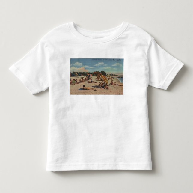 Clearwater, FL - Sunbathers on Clearwater Beach Toddler T-shirt (Front)