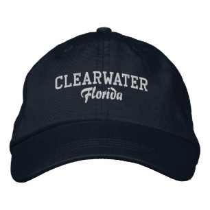 Clearwater Florida Embroidered Baseball Hat