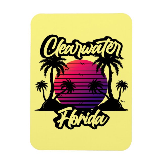 Clearwater Florida Magnet (Vertical)
