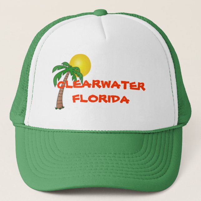 Clearwater Florida  palm tree hat (Front)
