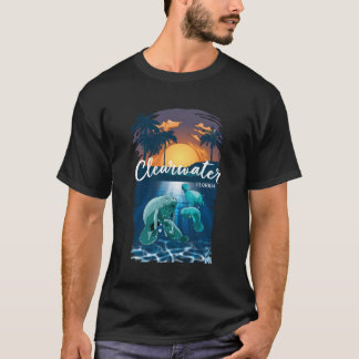 Clearwater Florida Shirt Manatee Gifts For Men Wom