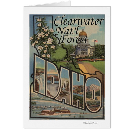 Clearwater Nat'l Forest, Idaho Cards (Front)