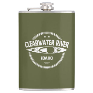 Clearwater River Idaho Kayaking Flask