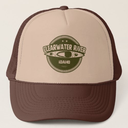 Clearwater River Idaho Kayaking Trucker Hat