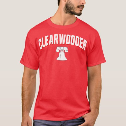 Clearwooder Philly Funny Baseball  Clearwater FL S T_Shirt
