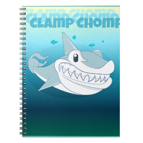 Cleaver Clamp Shark Notebook