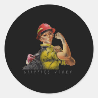 Clebrating Of Wildland Fire Classic Round Sticker