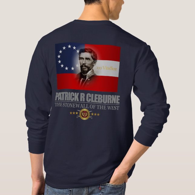 Cleburne (Southern Patriot) T-Shirt (Back)