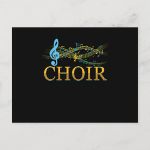 Clef Choir Music Notes Choral Chorus Singing Gift
