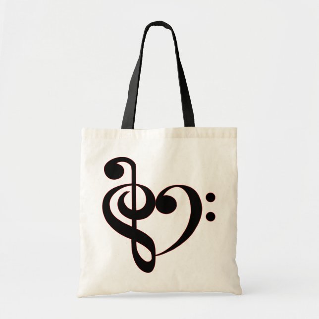 Clef Heart Bag (Front)