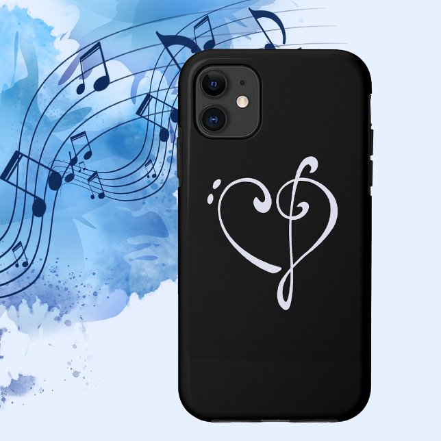 Clef Heart Case-Mate iPhone Case (Clef Heart Phone Case)