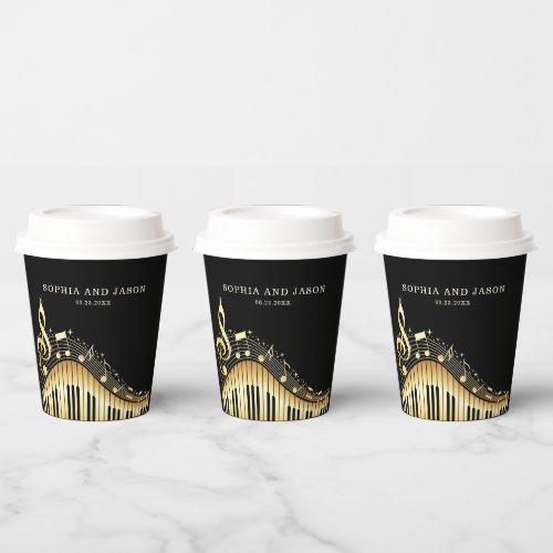 Clef  Notes  Paper Cups