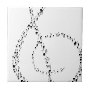 Clef notes tile