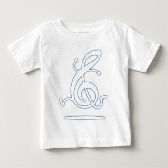 clef-run-glo-FLAT Baby T-Shirt