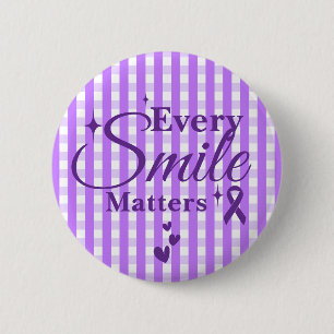 Cleft Lip and Palate Awareness Button