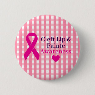 Cleft Lip and Palate Awareness Button