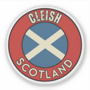 Cleish, Scotland Sticker