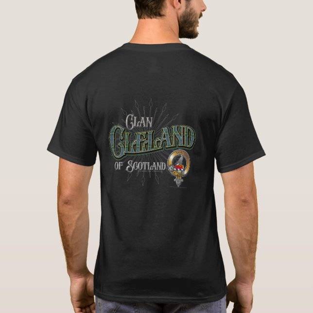 Cleland Clan T-Shirt (Back)