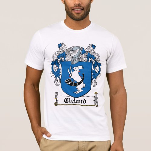 Cleland Family Crest T_Shirt