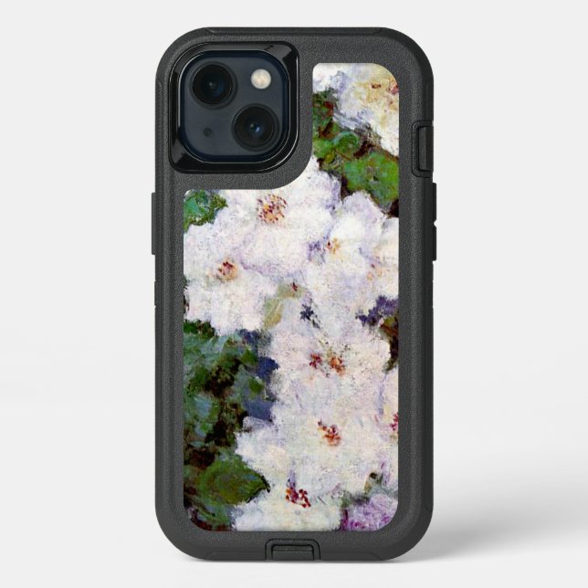Clematis, 1887 painting by Claude Monet, Otterbox iPhone Case (Back)
