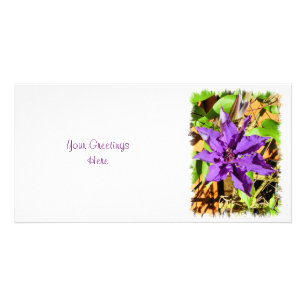 CLEMATIS CARD