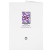 Clematis Cards (Back)