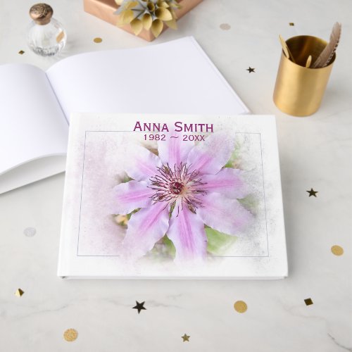 Clematis Flower for Memorial Service