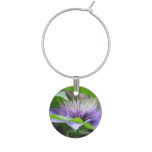 Clematis Flowers Wine Charm