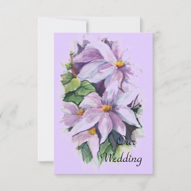 CLEMATIS INVITATION (Front)