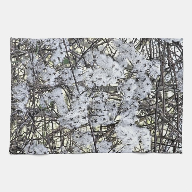 CLEMATIS  KITCHEN TOWEL (Horizontal)
