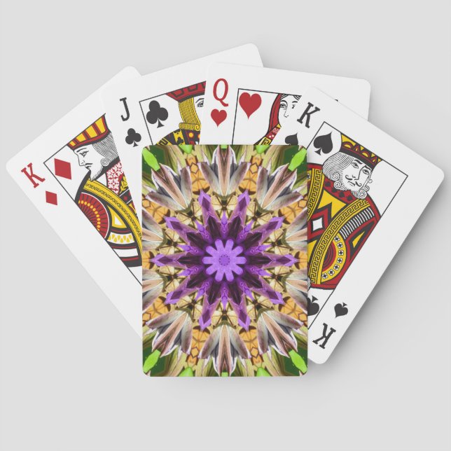 CLEMATIS  POKER CARDS (Back)