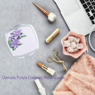 Clematis Purple Compact Mirror