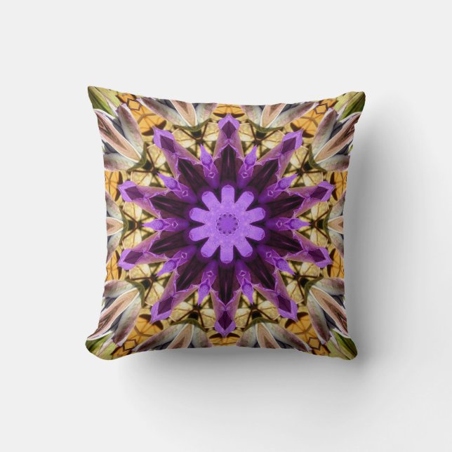 CLEMATIS THROW PILLOW (Front)
