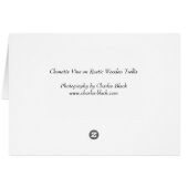 Clematis Vine Cards (Back Horizontal)