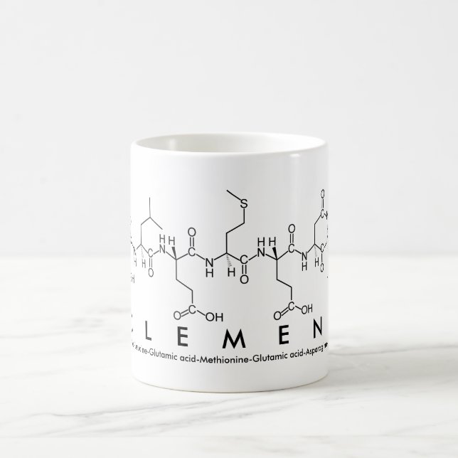Clement peptide name mug (Center)