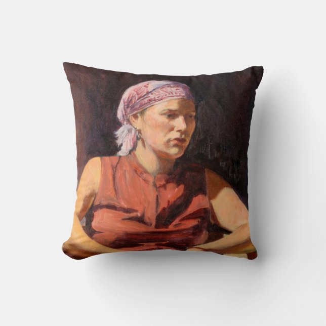 Clementine 2004 throw pillow (Front)