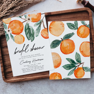 Clementine Bridal Shower Invitation