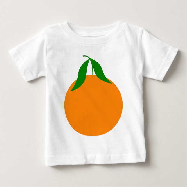 clementine design baby T-Shirt (Front)