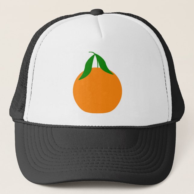 clementine design trucker hat (Front)