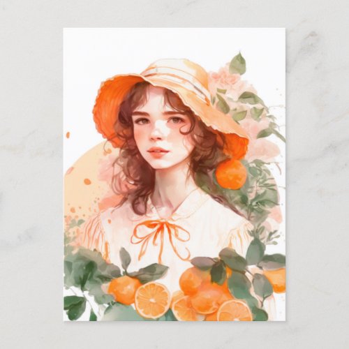 Clementine Holiday Postcard