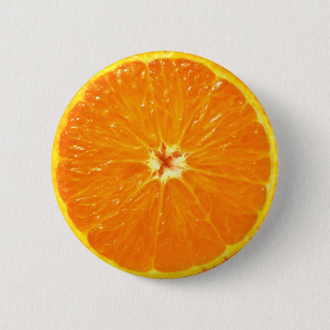 Clementine Pinback Button (Front)