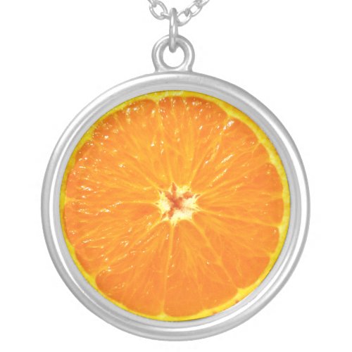 Clementine Silver Plated Necklace