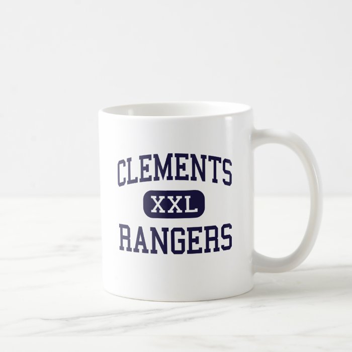 Clements   Rangers   High   Sugar Land Texas Mugs